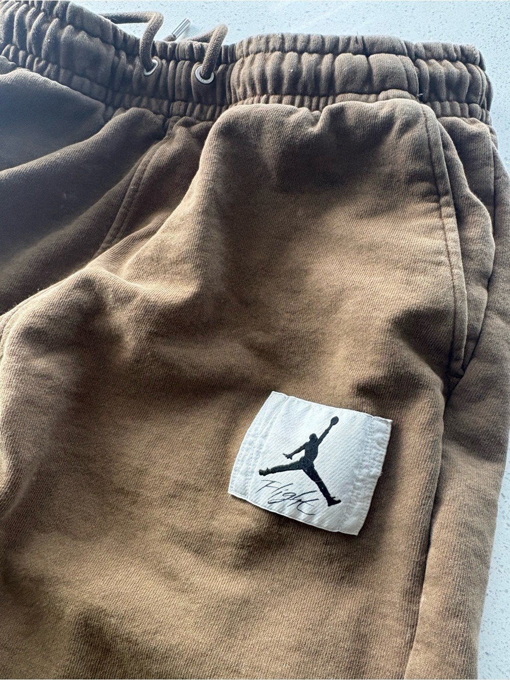 Jordan men’s Brown Jogger Sweatpants - Picture 2 of 7